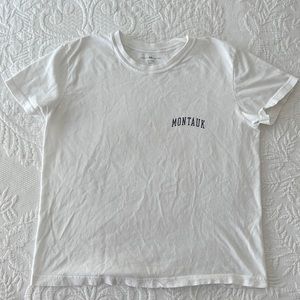 Brandy Melville cropped Montauk t shirt